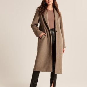 Abercrombie Wool Full Length Beautiful Coat